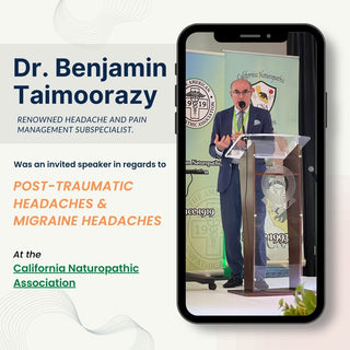 Dr. Benjamin Taimoorazy session on Post-Traumatic Headaches & Migraine Headaches at the largest Traumatic Brain Injury (TBI) conference