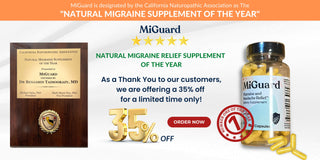 MiGuard is Awarded The Best "Natural Migraine Supplement of the Year"